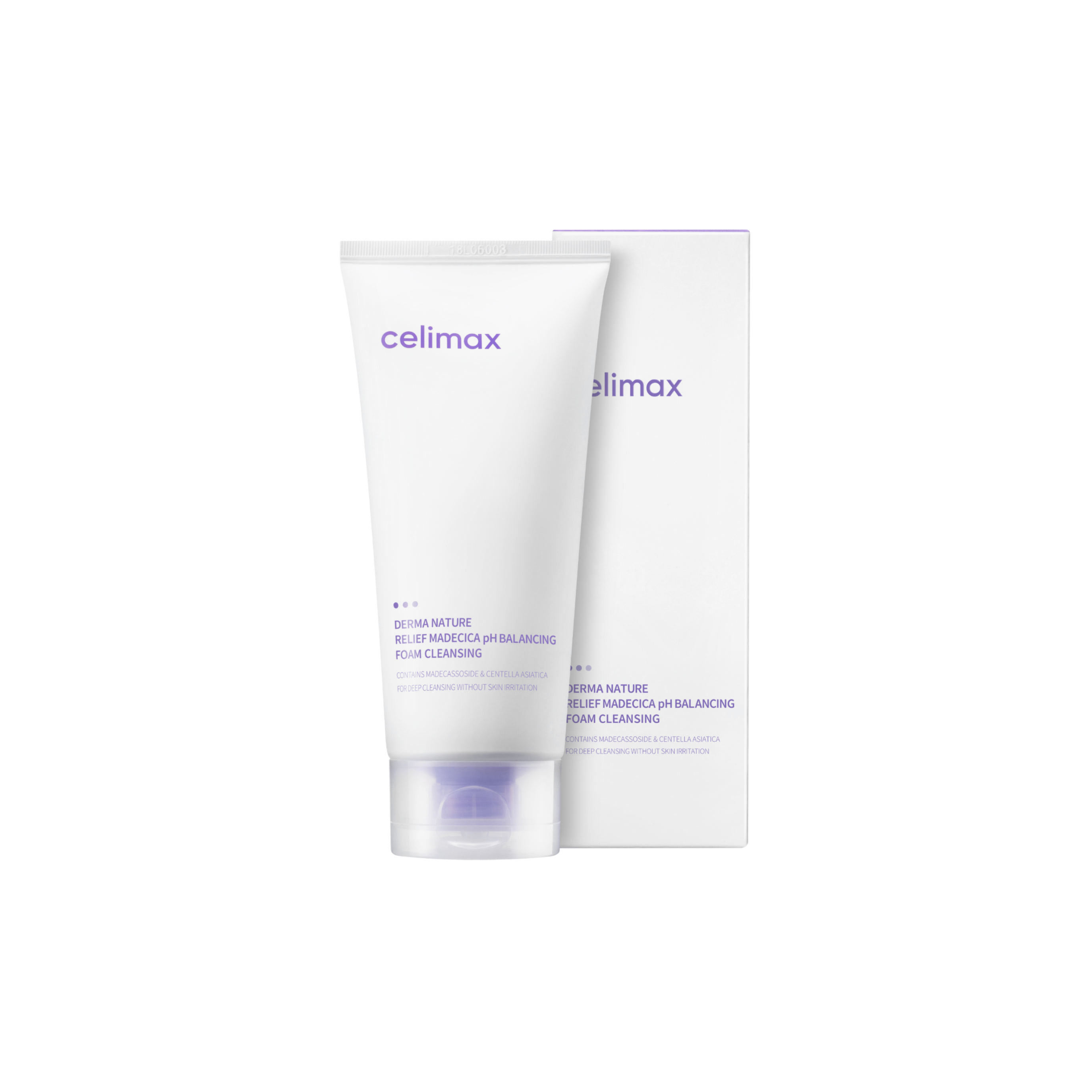 Derma Nature Relief Madecica pH Balancing Foam Cleansing (150ml / 5.07oz)